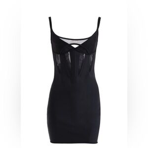 NWT Mugler H&M Corset Dress XL